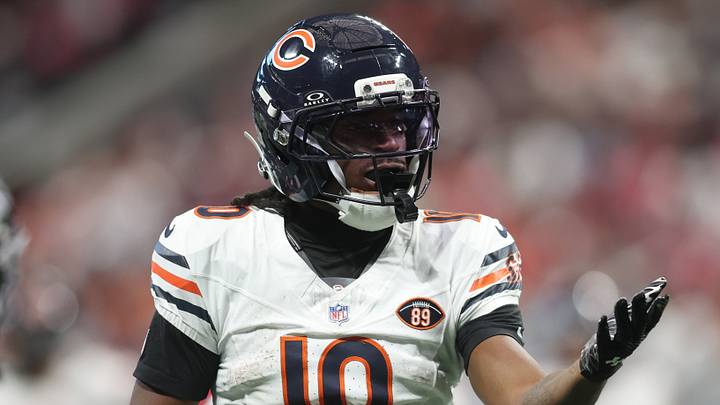 Chicago Bears wide receiver Luther Burden III