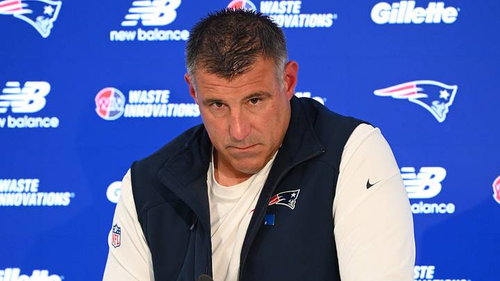 New England Patriots head coach Mike Vrabel.