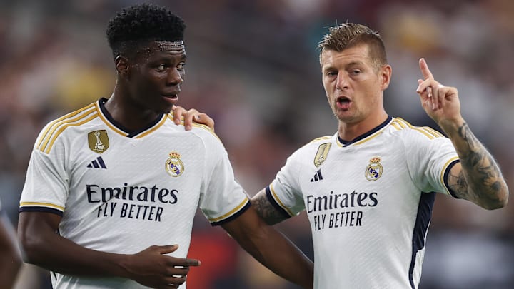 Tchouameni wanted Kroos' old Real Madrid shirt number
