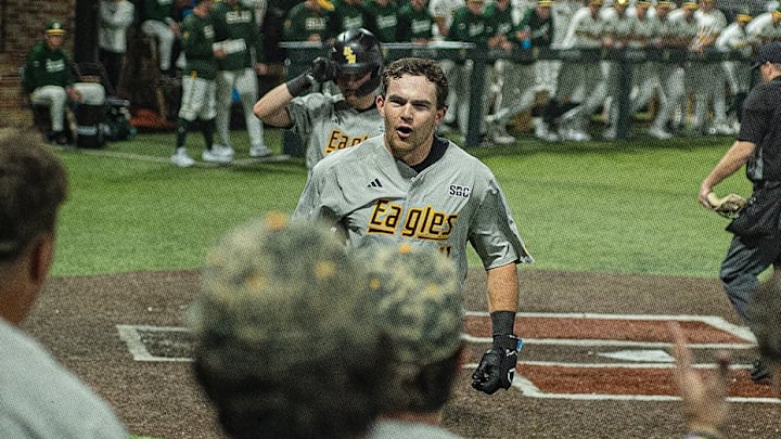 Davis Gillespie gave Southern Miss a 1-0 lead over Southeastern Louisiana in the top of the seventh inning with a solo home run.