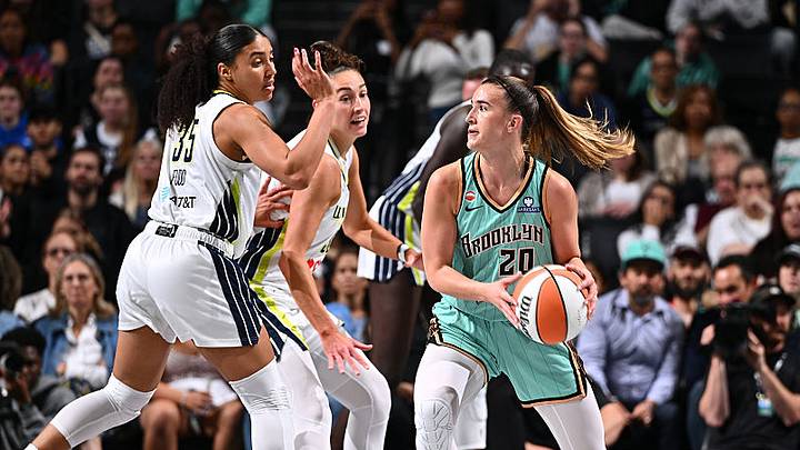 The pieces are falling into place at the right time for the Liberty, with Sabrina Ionescu (right) rounding into form. The pieces are falling into place at the right time for the Liberty, with Sabrina Ionescu (right) rounding into form.