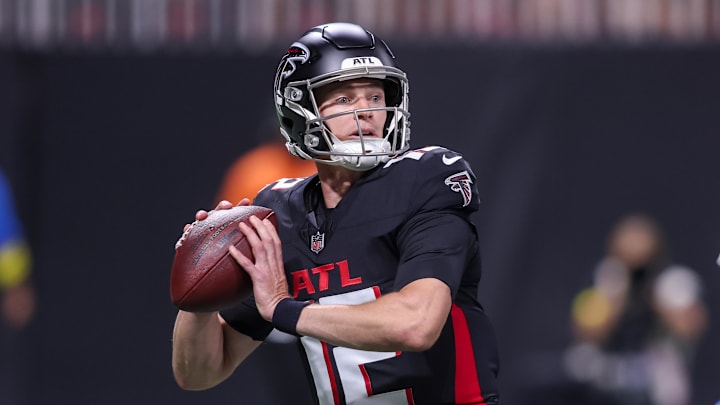 Atlanta Falcons quarterback Easton Stick was sharp in his preseason debut vs. the Detroit Lions 