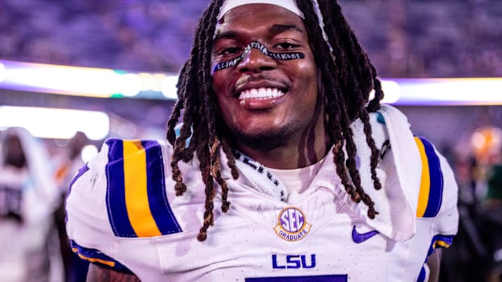 LSU Tigers linebacker Harold Perkins Jr. 