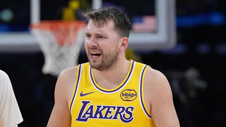 Los Angeles Lakers guard Luka Doncic