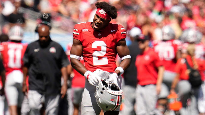 Ohio Bobcats football coach Brian Smith said something bizarrely wrong about Ohio State Buckeyes safety Caleb Downs