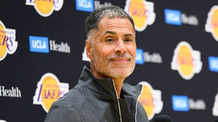 Los Angeles Lakers general manager Rob Pelinka