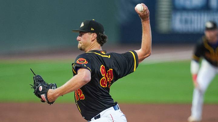 Smokies pitcher Jace Beck. Smokies pitcher Jace Beck.