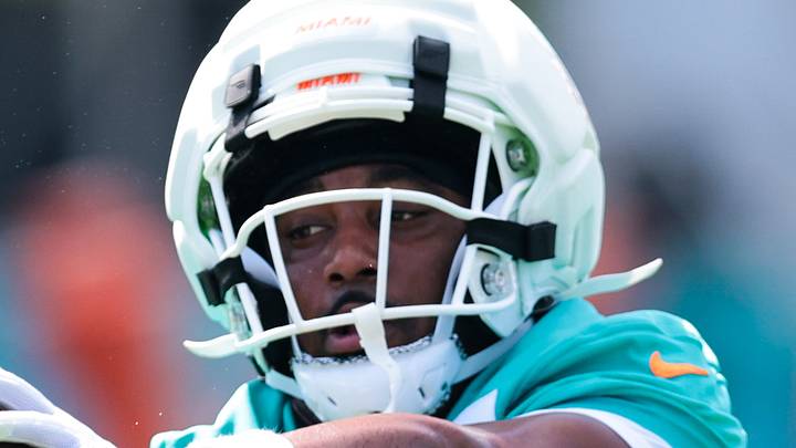 Miami Dolphins safety Louis Moore Miami Dolphins safety Louis Moore