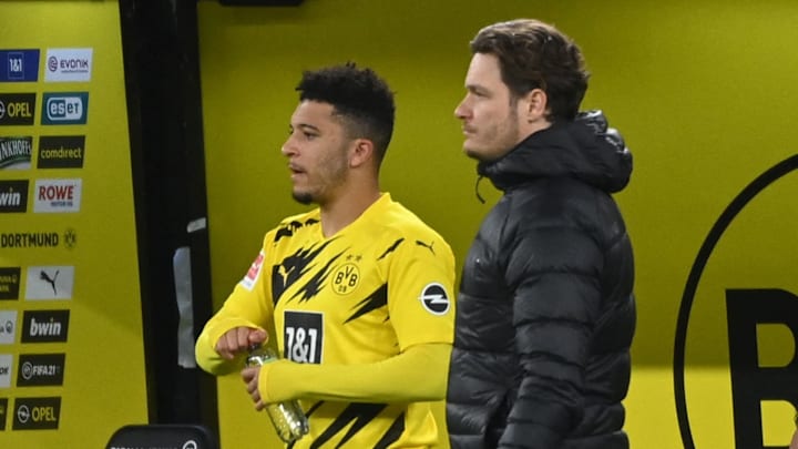 Jadon Sancho und Edin Terzic