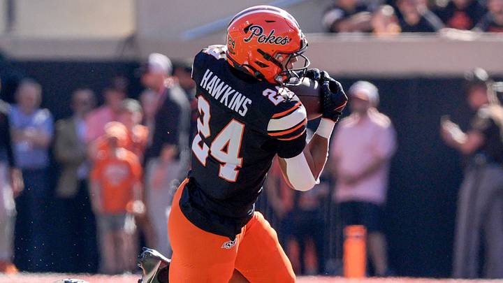 OSU running back Caleb Hawkins. OSU running back Caleb Hawkins.