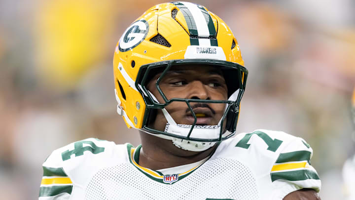 Offensive lineman Elgton Jenkins