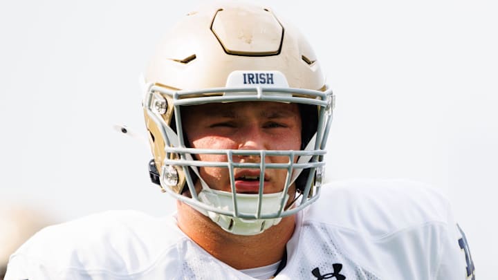 Notre Dame offensive lineman Billy Schrauth is from Campbellsport, Wis.