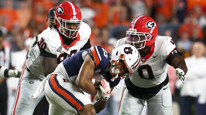 Auburn RB Jeremiah Cobb against the Georgia Bulldogs. Auburn RB Jeremiah Cobb against the Georgia Bulldogs.