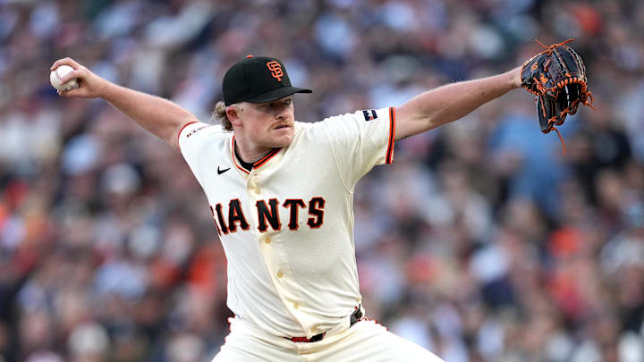 San Francisco Giants pitcher Logan Webb. San Francisco Giants pitcher Logan Webb.