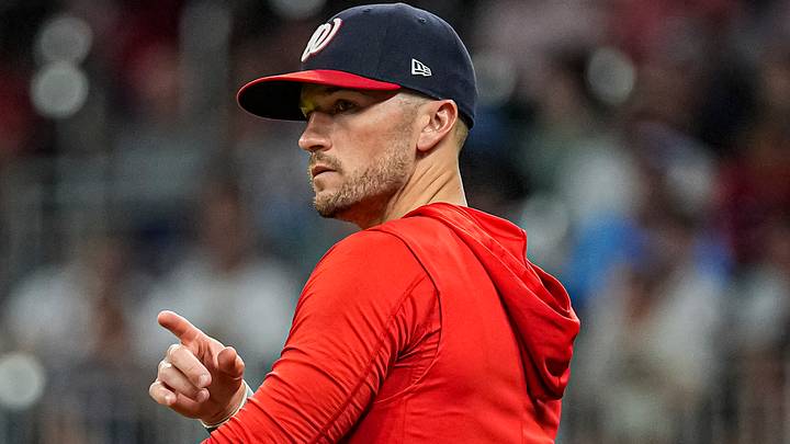 Washington Nationals manager Blake Butera Washington Nationals manager Blake Butera