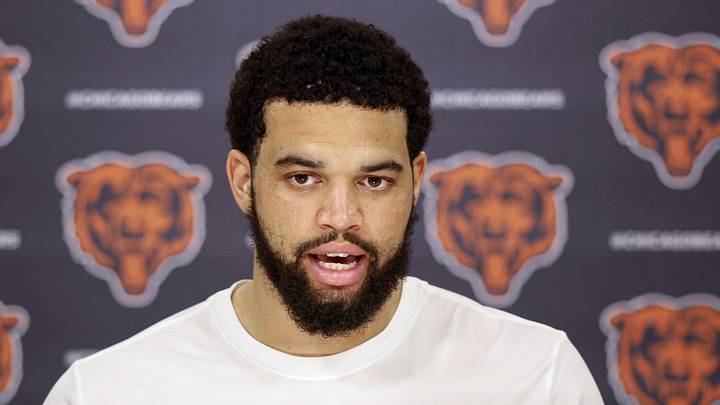 Chicago Bears quarterback Caleb Williams (18) 