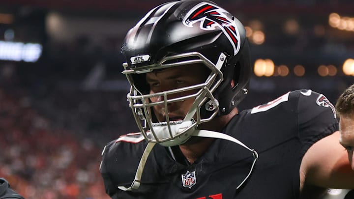 Atlanta Falcons center Drew Dalman could depart in free agency.