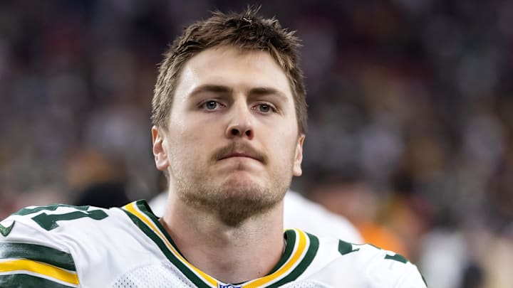 Green Bay Packers linebacker Nick Niemann is shown against the Arizona Cardinals. Green Bay Packers linebacker Nick Niemann is shown against the Arizona Cardinals.