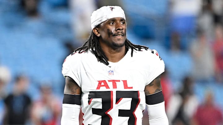 Atlanta Falcons cornerback Antonio Hamilton Sr. played in 11 games this season. Atlanta Falcons cornerback Antonio Hamilton Sr. played in 11 games this season.