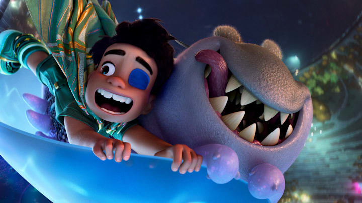 ALIEN BONDS – Elio (voice of Yonas Kibreab), a space fanatic with an active imagination, finds himself on a cosmic misadventure where he must form new bonds with eccentric alien lifeforms, eccentric alien lifeforms, including Glordon (voice of Remy Edgerly), a tender-hearted princeling. Directed by Madeline Sharafian, Domee Shi and Adrian Molina, and produced by Mary Alice Drumm, Disney and Pixar’s “Elio” releases in theaters June 20, 2025. © 2025 Disney/Pixar. All Rights Reserved.