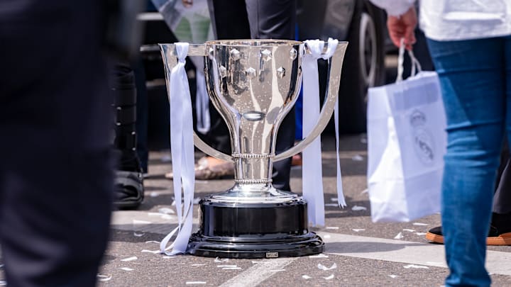 Real Madrid Celebrate Winning The LaLiga Title