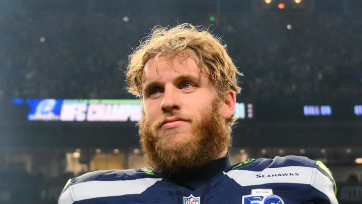 Seattle Seahawks wide receiver Cooper Kupp leaves the field after defeating the Los Angeles Rams. Seattle Seahawks wide receiver Cooper Kupp leaves the field after defeating the Los Angeles Rams.