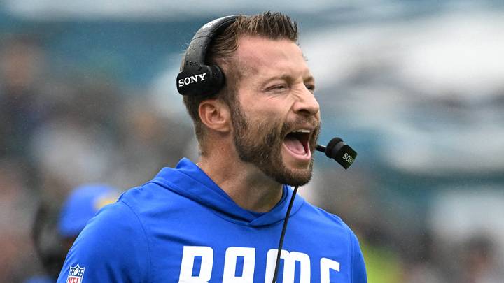 Los Angeles Rams head coach Sean McVay. Los Angeles Rams head coach Sean McVay.