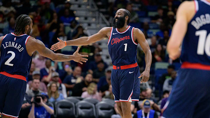 Kawhi Leonard, James Harden, LA Clippers
