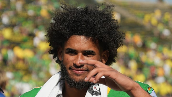 Oregon Ducks quarterback Dante Moore college football video instagram depression governor tina kotek mental health nfl cancer