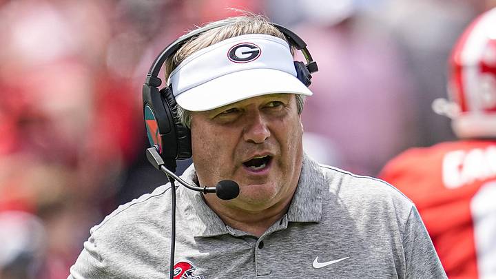 Georgia Bulldogs head coach Kirby Smart 