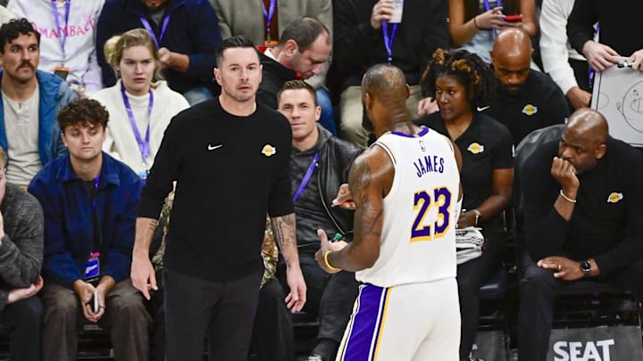Redick is in his first season as head coach of the Lakers.