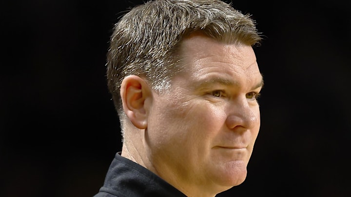 Jan 17, 2026; Orlando, Florida, USA; Arizona Wildcats head coach Tommy Lloyd in the first half against the Central Florida Knights at Addition Financial Arena. Mandatory Credit: Russell Lansford-Imagn Images Jan 17, 2026; Orlando, Florida, USA; Arizona Wildcats head coach Tommy Lloyd in the first half against the Central Florida Knights at Addition Financial Arena. Mandatory Credit: Russell Lansford-Imagn Images