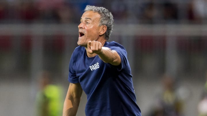 Luis Enrique est le coach du PSG.