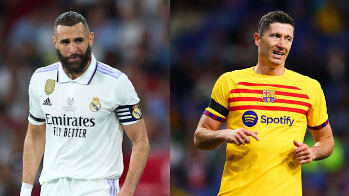 Benzema y Lewandowski.