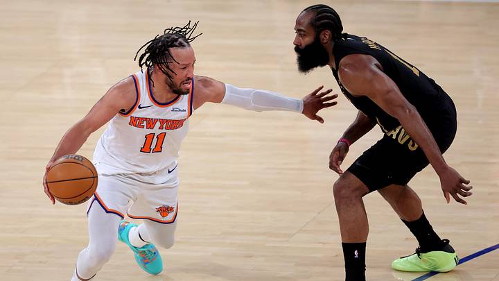 James Harden provided little resistance against Jalen Brunson as the Knicks completed a historic comeback. James Harden provided little resistance against Jalen Brunson as the Knicks completed a historic comeback.