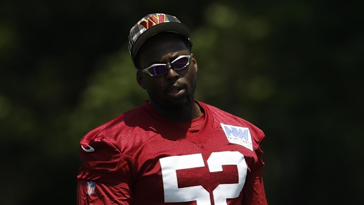 Washington Commanders defensive tackle Javon Kinlaw