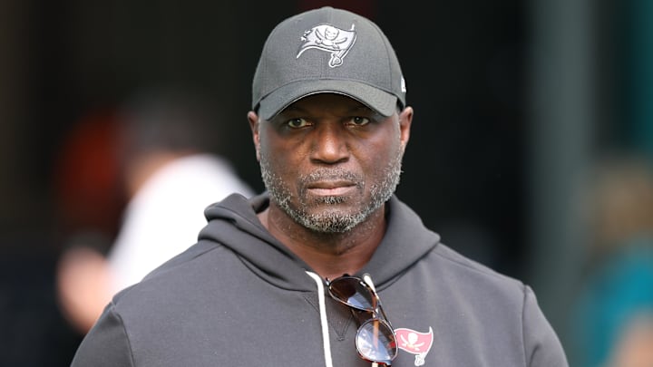Dec 28, 2025; Miami Gardens, Florida, USA; Tampa Bay Buccaneers head coach Todd Bowles Mandatory Credit: Nathan Ray Seebeck-Imagn Images Dec 28, 2025; Miami Gardens, Florida, USA; Tampa Bay Buccaneers head coach Todd Bowles Mandatory Credit: Nathan Ray Seebeck-Imagn Images