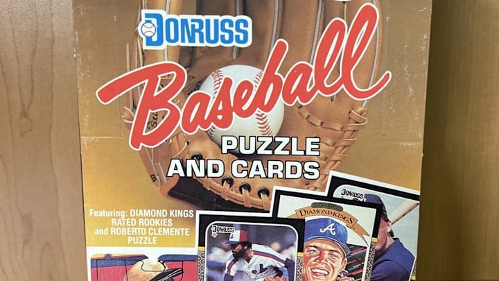 1987 Donruss Baseball Cards Box - some of the most condition sensitive cards of the 80s!