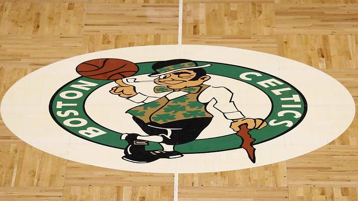 Jan 25, 2022; Boston, Massachusetts, USA; The Boston Celtics logo is seen on the parquet floor before the game between the Boston Celtics and the Sacramento Kings at TD Garden. Jan 25, 2022; Boston, Massachusetts, USA; The Boston Celtics logo is seen on the parquet floor before the game between the Boston Celtics and the Sacramento Kings at TD Garden.