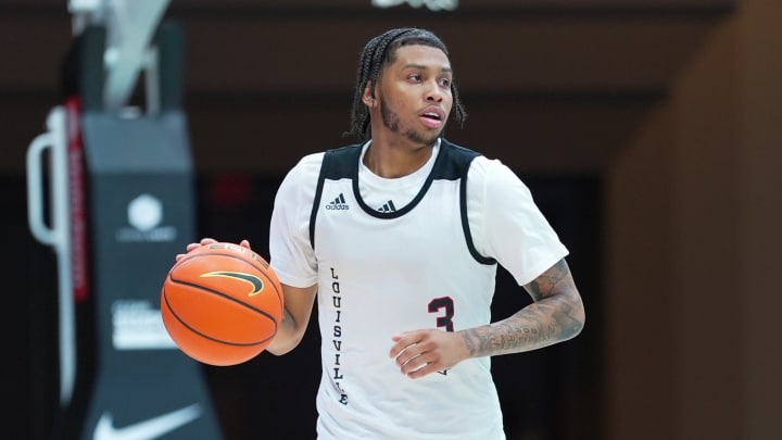 Louisville guard Koren Johnson in the Baha Mar Hoops Summer League Louisville guard Koren Johnson in the Baha Mar Hoops Summer League