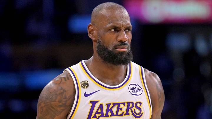May 9, 2026; Los Angeles, California, USA; Los Angeles Lakers forward LeBron James (23) reacts after a foul in game three of the second round of the 2026 NBA Playoffs against the Oklahoma City Thunder at Crypto.com Arena. Mandatory Credit: Jayne Kamin-Oncea-Imagn Images May 9, 2026; Los Angeles, California, USA; Los Angeles Lakers forward LeBron James (23) reacts after a foul in game three of the second round of the 2026 NBA Playoffs against the Oklahoma City Thunder at Crypto.com Arena. Mandatory Credit: Jayne Kamin-Oncea-Imagn Images