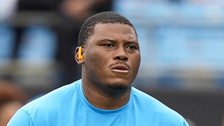 Carolina Panthers defensive lineman Derrick Brown
