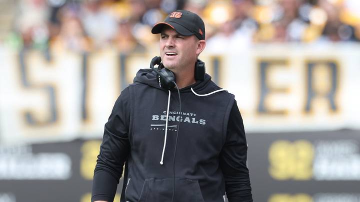 Sep 27, 2026; Pittsburgh, Pennsylvania, USA; Cincinnati Bengals head coach Zac Taylor during the second quarter against the Pittsburgh Steelers at Acrisure Stadium. Mandatory Credit: Charles LeClaire-Imagn Images Sep 27, 2026; Pittsburgh, Pennsylvania, USA; Cincinnati Bengals head coach Zac Taylor during the second quarter against the Pittsburgh Steelers at Acrisure Stadium. Mandatory Credit: Charles LeClaire-Imagn Images