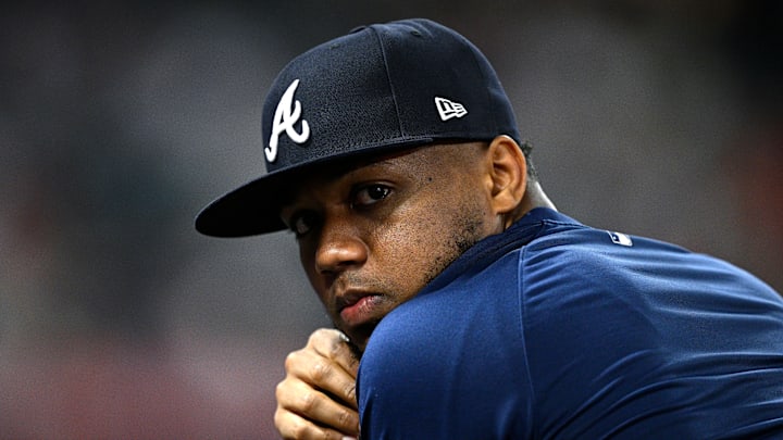 Atlanta Braves v Los Angeles Angels