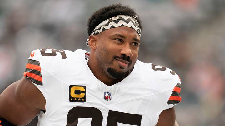 Cleveland Browns defensive end Myles Garrett