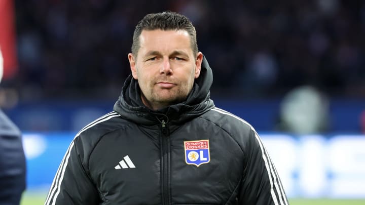 Pierre Sage, entraîneur de l'OL.