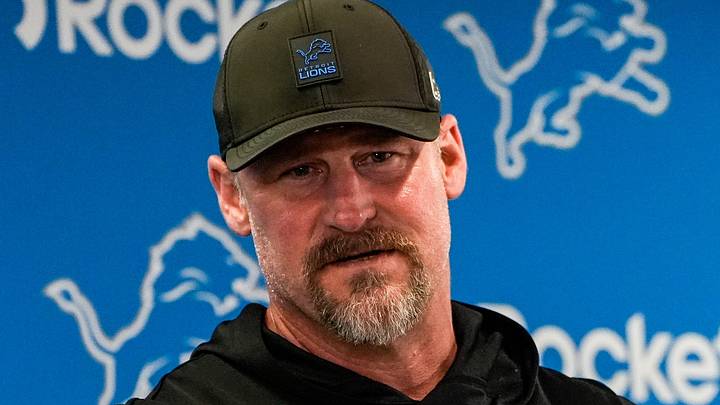 Detroit Lions head coach Dan Campbell.