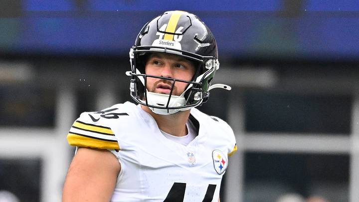 September 20, 2026; Foxborough, Massachusetts, USA; Pittsburgh Steelers long snapper Christian Kuntz (46) looks on before a gam against the New England Patriots at Gillette Stadium. Mandatory Credit: Eric Canha-Imagn Images September 20, 2026; Foxborough, Massachusetts, USA; Pittsburgh Steelers long snapper Christian Kuntz (46) looks on before a gam against the New England Patriots at Gillette Stadium. Mandatory Credit: Eric Canha-Imagn Images