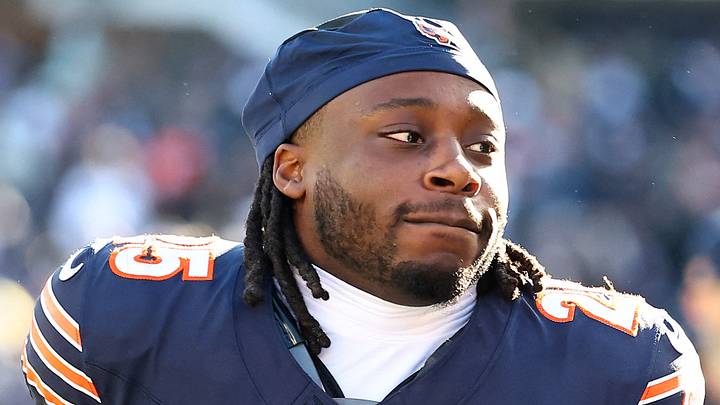 Chicago Bears running back Kyle Monangai Chicago Bears running back Kyle Monangai