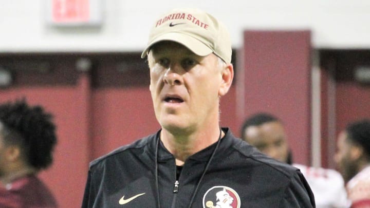FSU tight ends coach Chris Thomsen at a Tour of Duty conditioning workout on Feb. 13, 2020.
Img 5129 FSU tight ends coach Chris Thomsen at a Tour of Duty conditioning workout on Feb. 13, 2020.
Img 5129